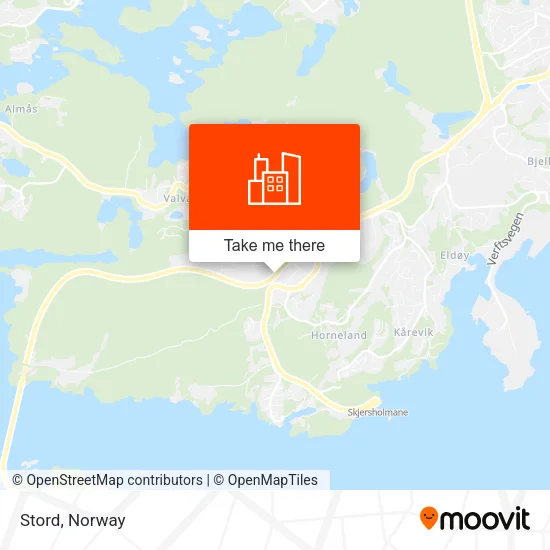 Stord map