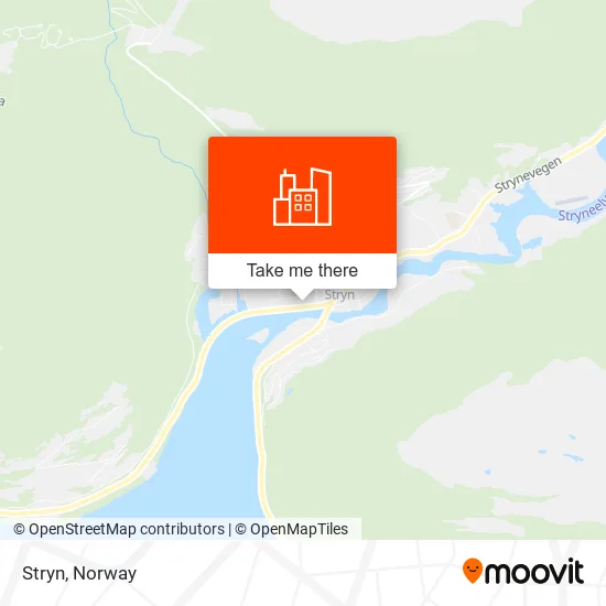 Stryn map