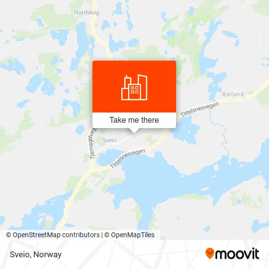 Sveio map