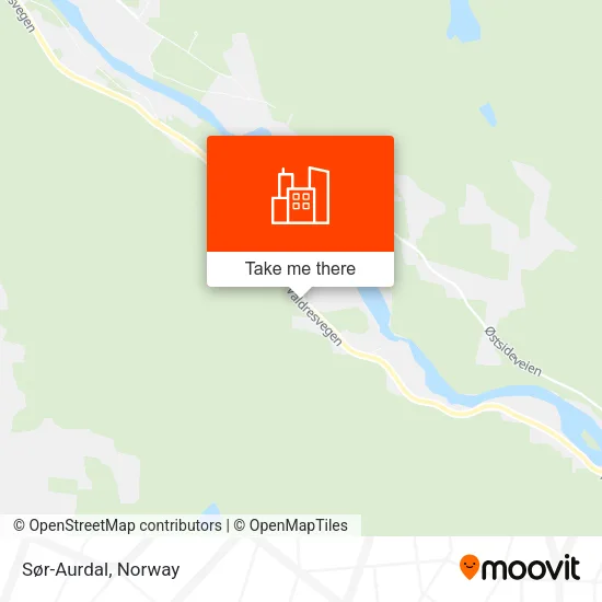 Sør-Aurdal map