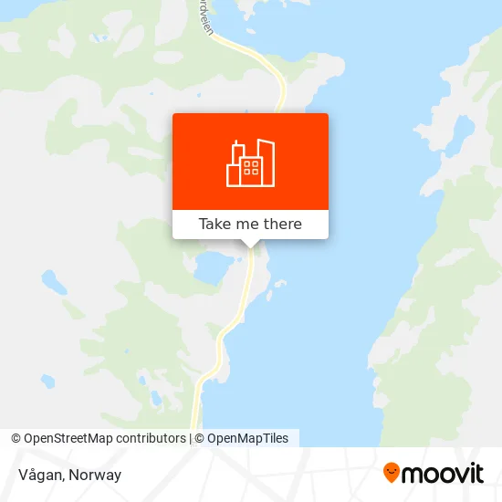 Vågan map
