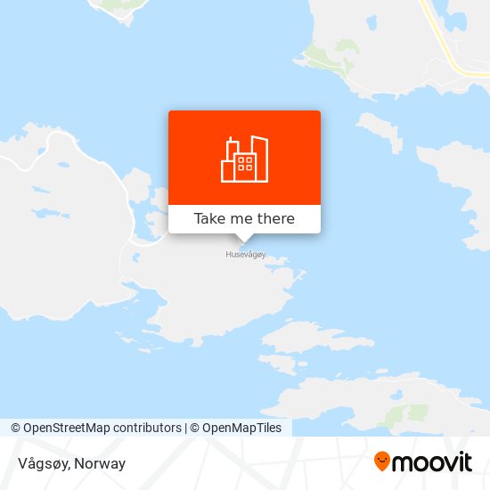 Vågsøy map