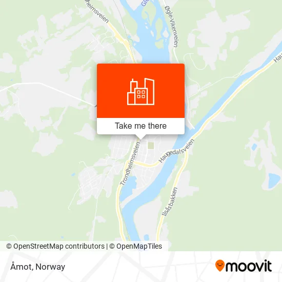 Åmot map