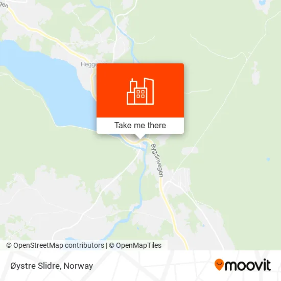 Øystre Slidre map