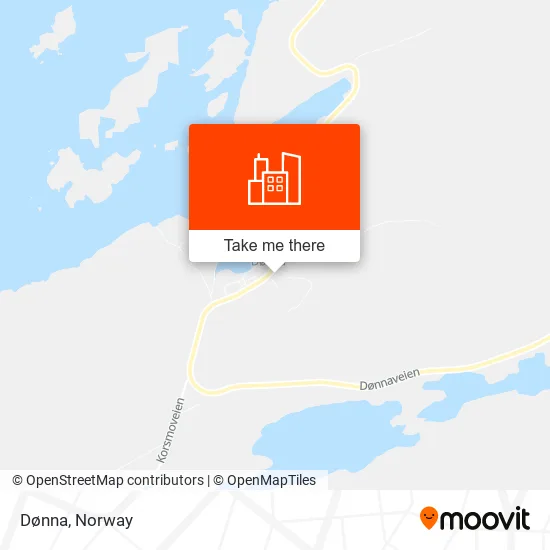 Dønna map