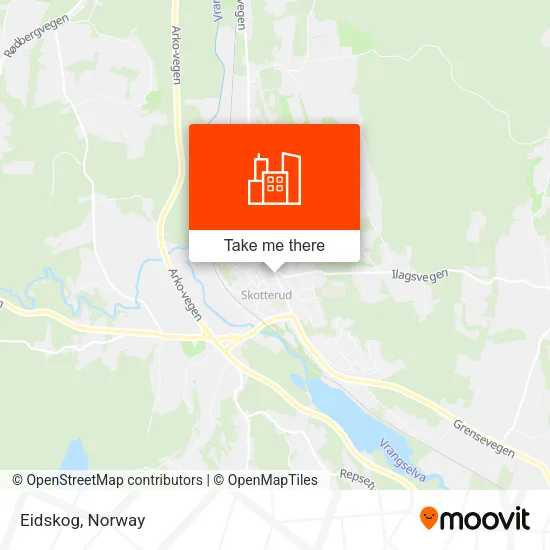 Eidskog map