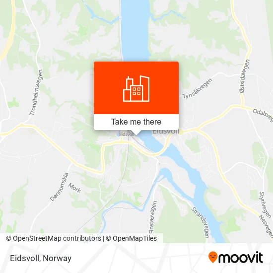 Eidsvoll map
