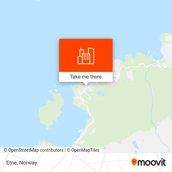 Etne map