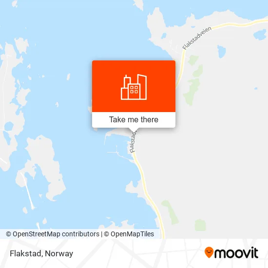 Flakstad map