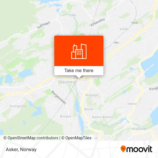 Asker map