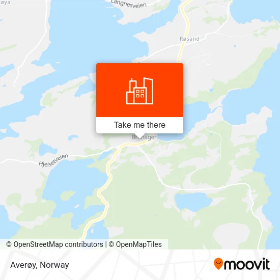 Averøy map