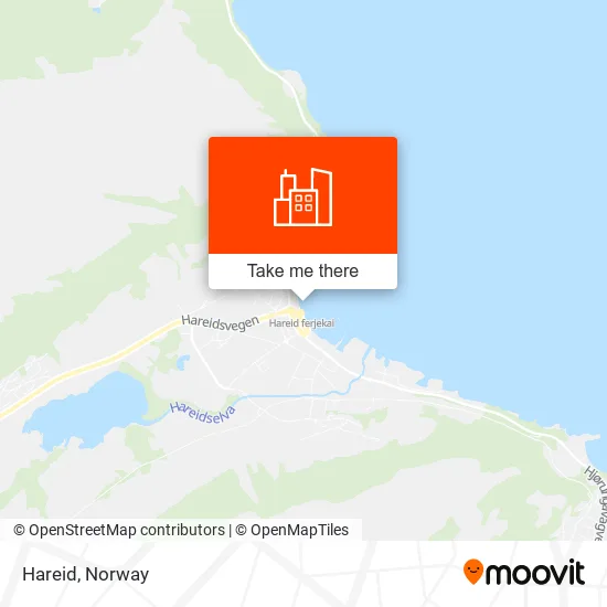 Hareid map