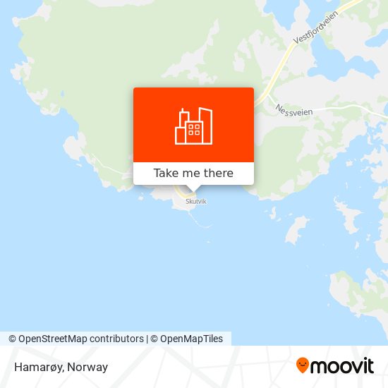 Hamarøy map