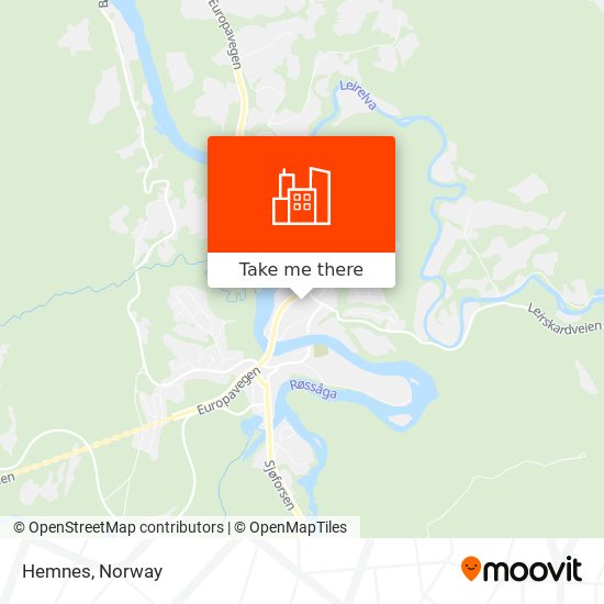 Hemnes map