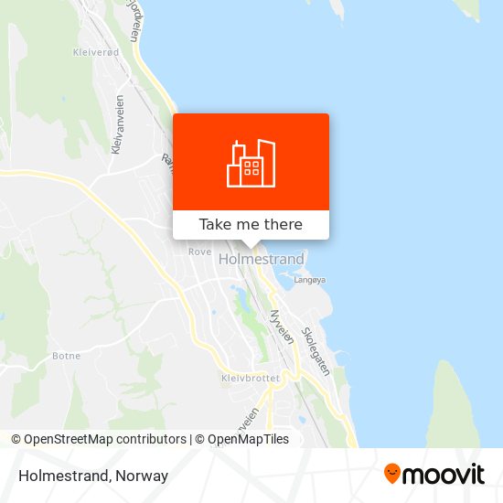 Holmestrand map