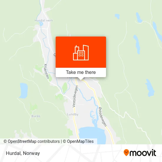 Hurdal map