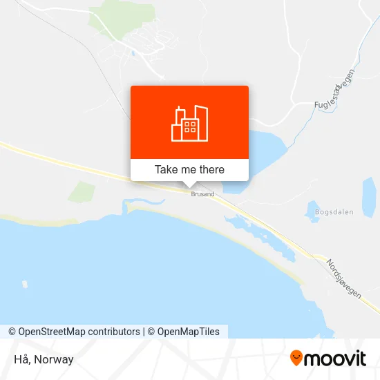 Hå map