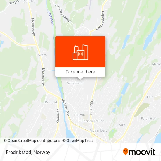 Fredrikstad map