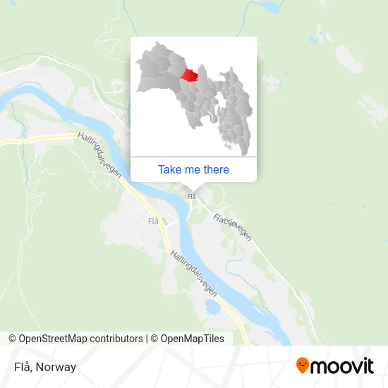 Flå map