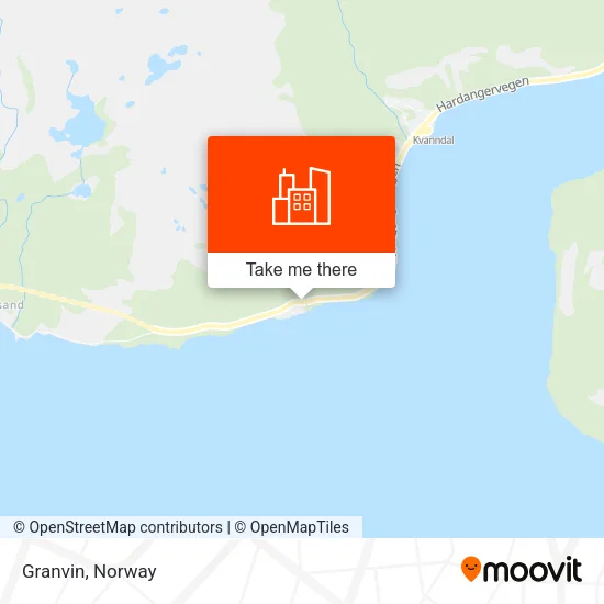 Granvin map