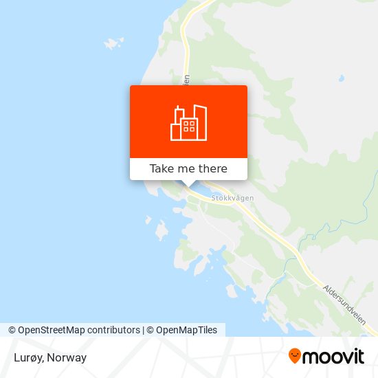 Lurøy map