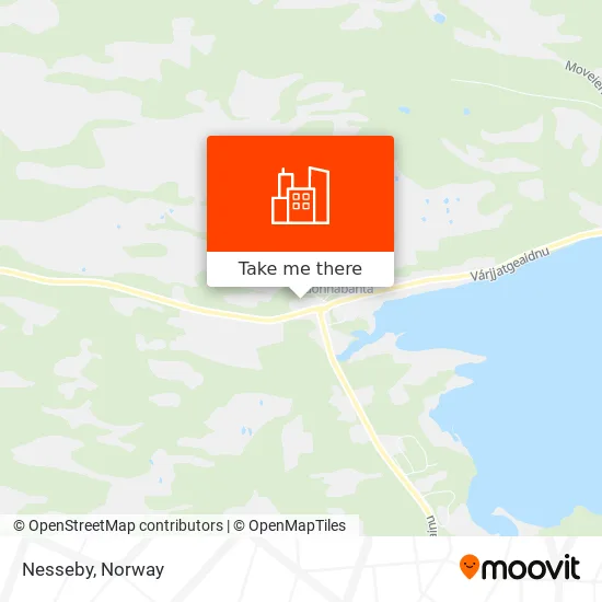 Nesseby map