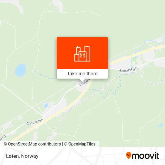 Løten map