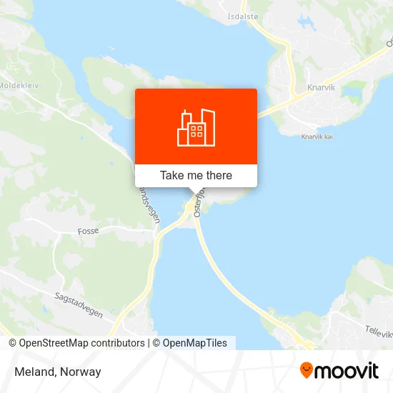 Meland map