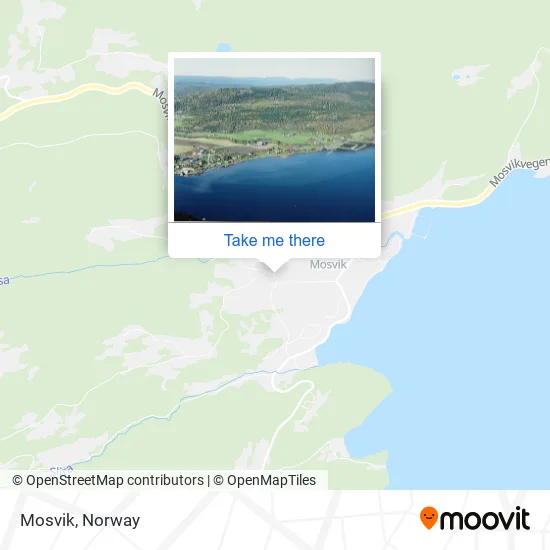 Mosvik map