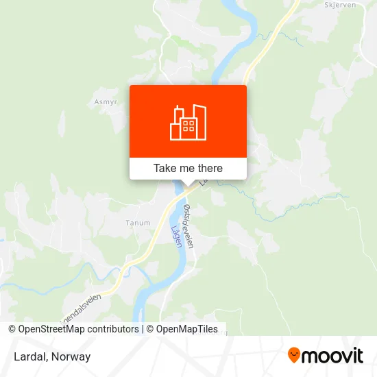 Lardal map