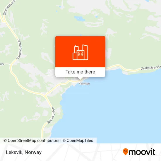 Leksvik map