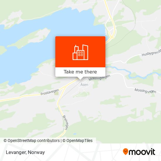 Levanger map