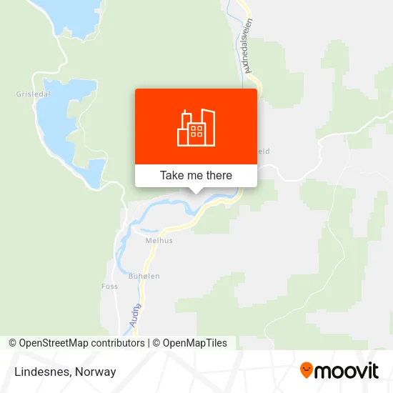 Lindesnes map