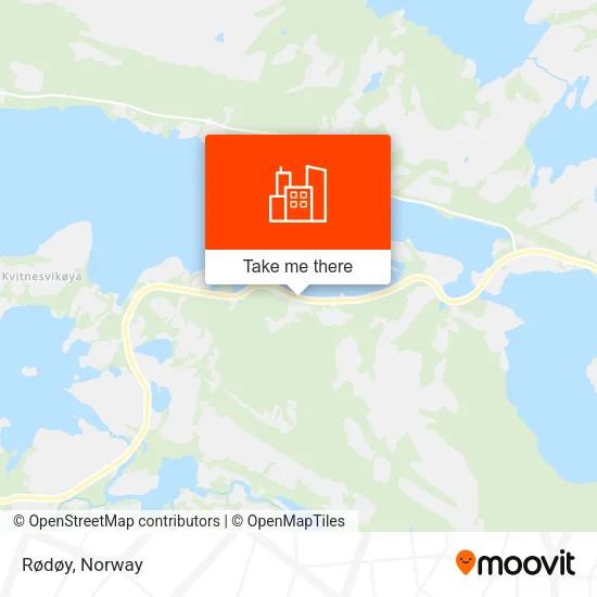 Rødøy map