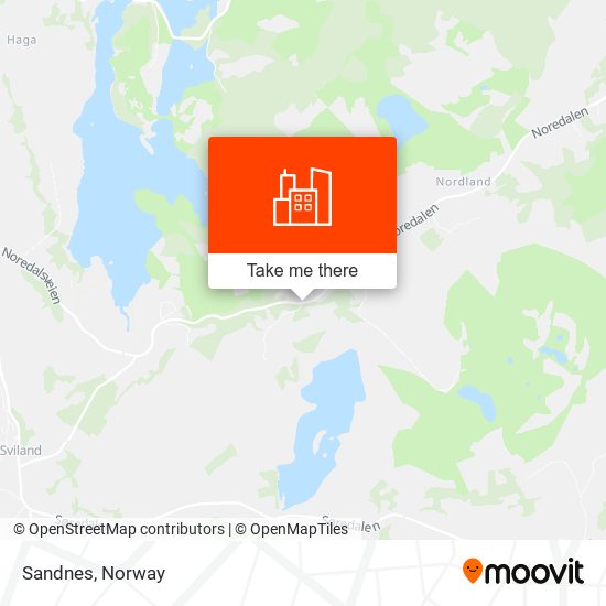 Sandnes map