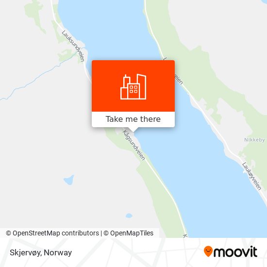 Skjervøy map