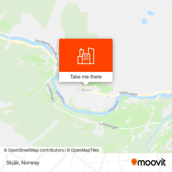 Skjåk map