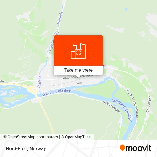Nord-Fron map