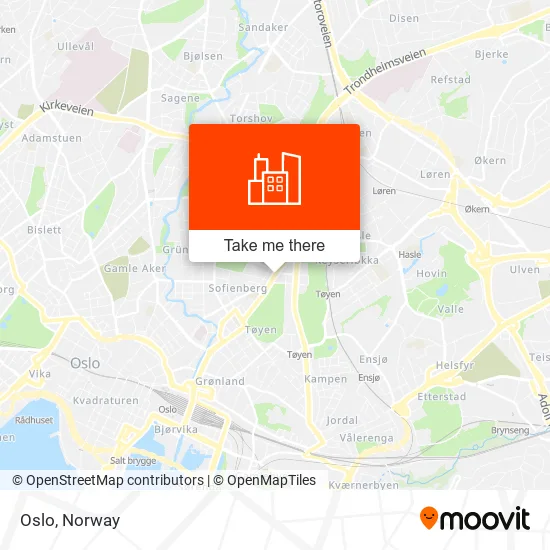 Oslo map