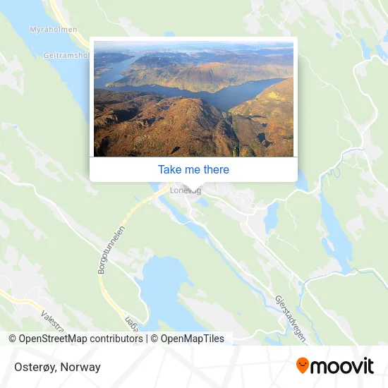 Osterøy map