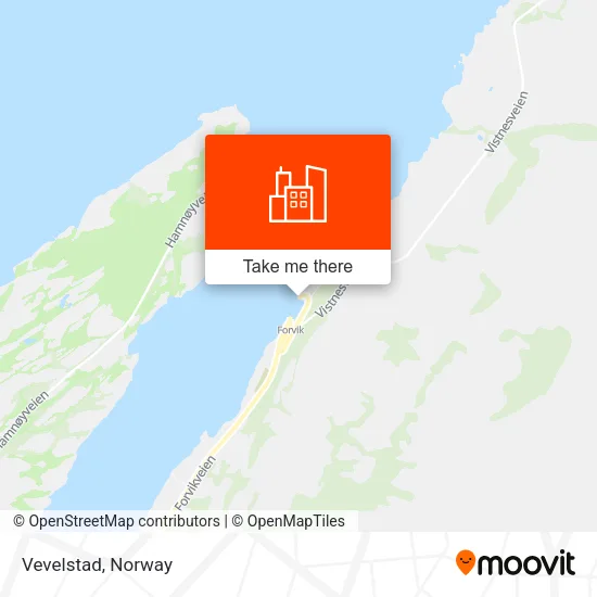 Vevelstad map