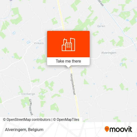 Alveringem map