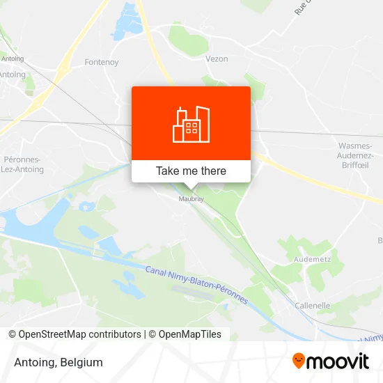 Antoing map