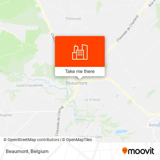 Beaumont map