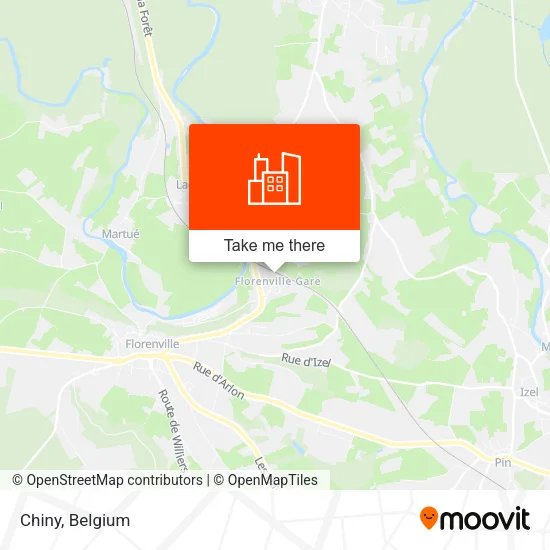 Chiny map