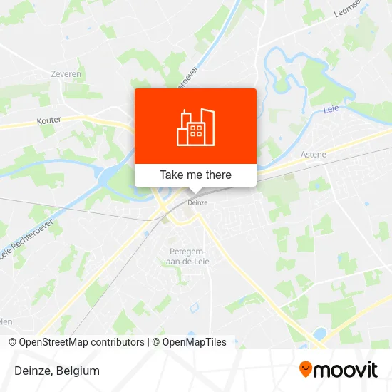 Deinze map
