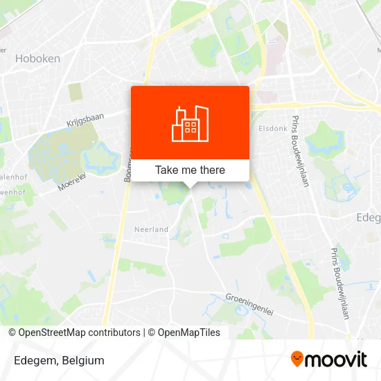 Edegem map