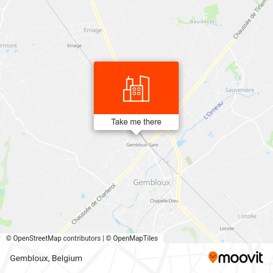 Gembloux map