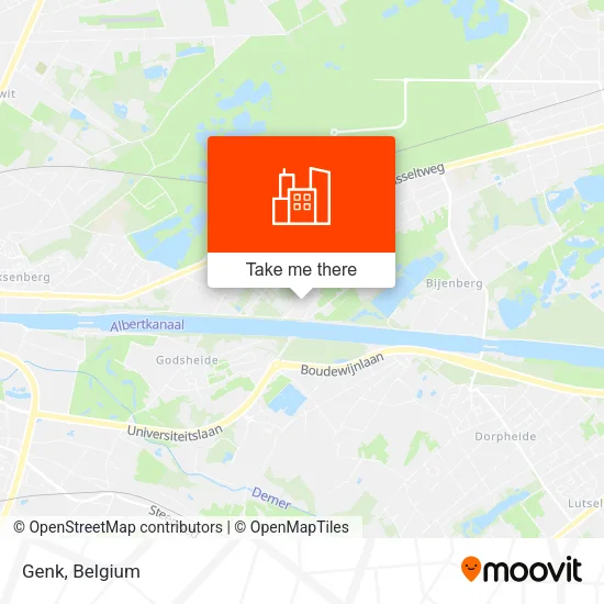 Genk map
