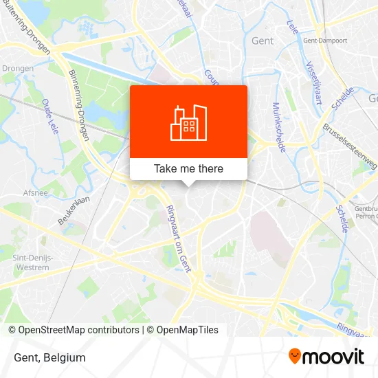 Gent map